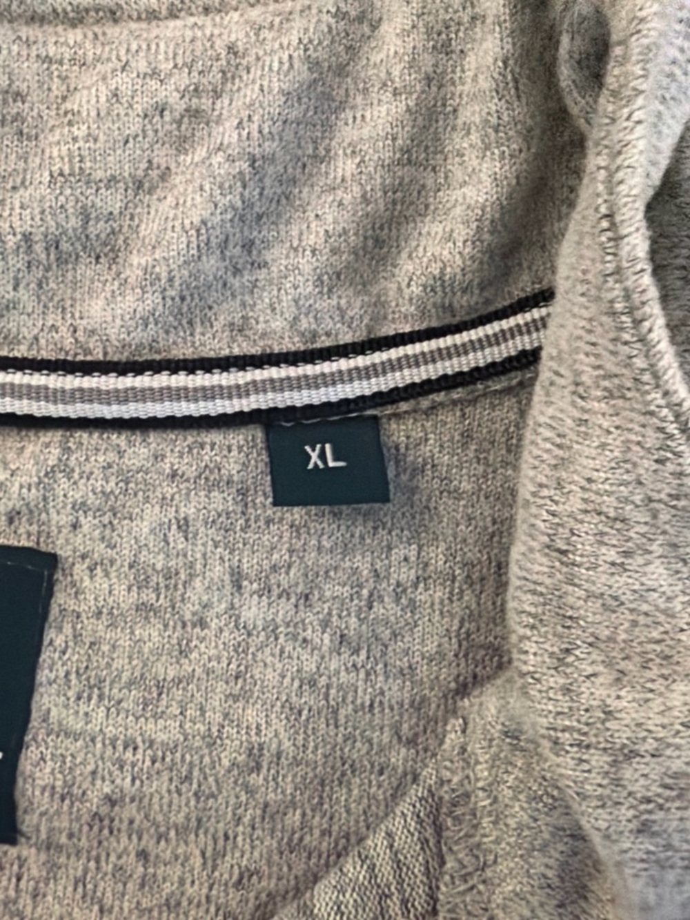 Men's Crewneck Sweater in Heather Light Gray - XL